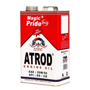روغن موتور آترود 3.5لیتری پراید 12000 فلزی SG20-50