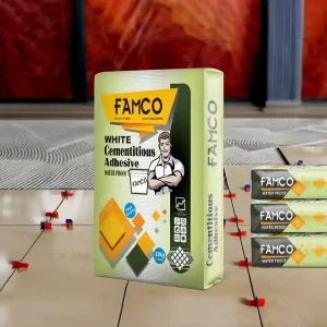 چسب کاشی پودری سفید فامکو 20 کیلویی