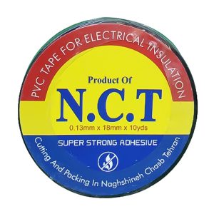 چسب برق NCT مشکی 18 میل